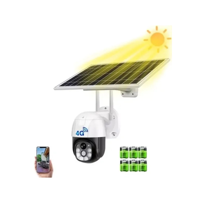 Solar CCTV Camera (No Power Required)