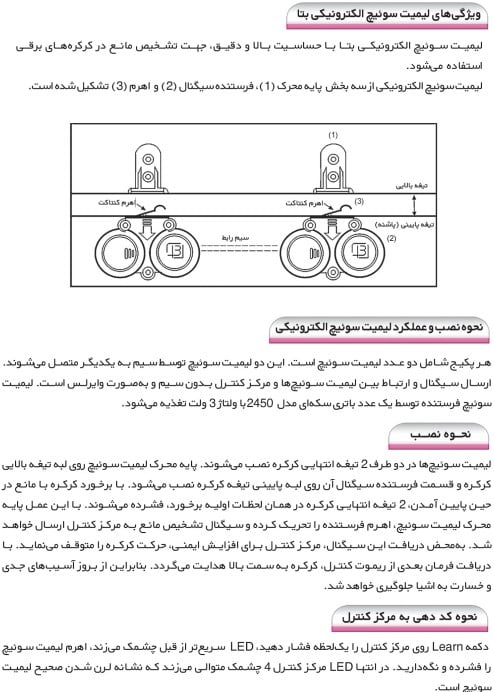 لیمیت سوئیچ بتا 