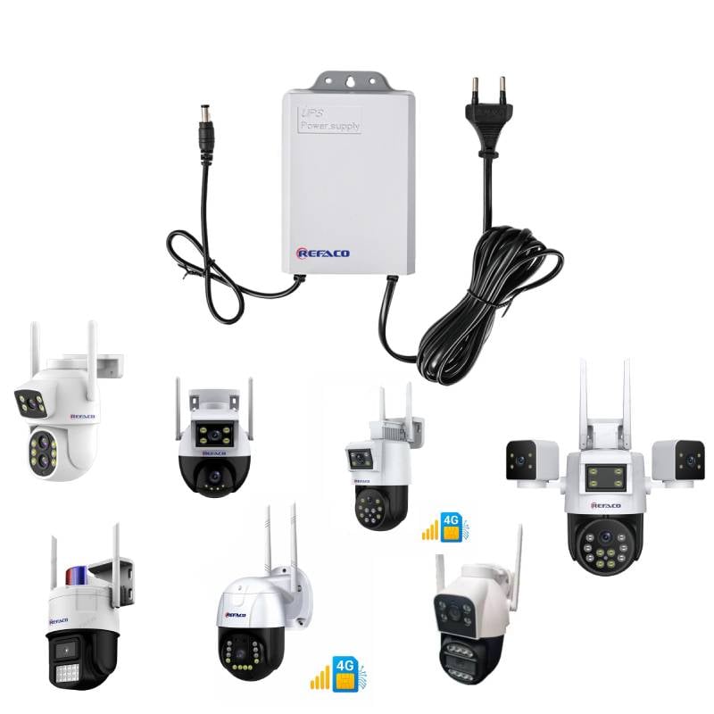 UPS دوربین مداربسته و مودم رفاکو 12V 2A