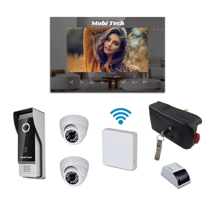 پکیج یک واحدی حرفه ای آیفون تصویری موبی تک