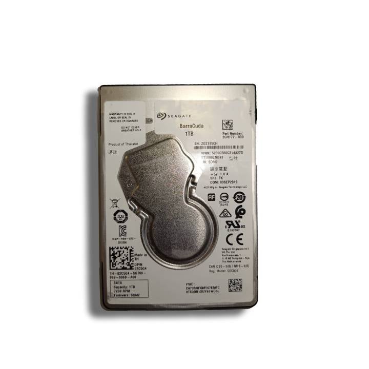 معرفی هارد لپ‌تاپی یک ترابایت