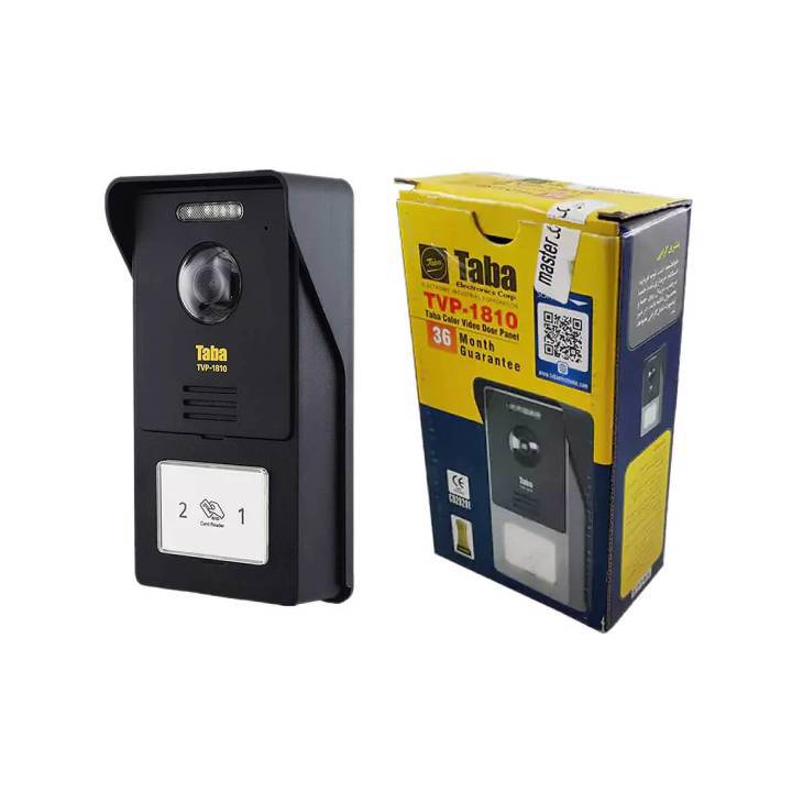 پنل آیفون تصویری ۲ واحدی روکار کارتخوان تابا مدل TVD-1810