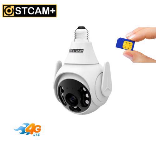 دوربین مداربسته سیمکارتی لامپی چرخشی 4 مگاپیکسل +OSTCAM مدل HERO