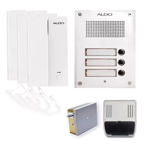 پنل آیفون صوتی آلدو 5S-2S-AL سه واحدی