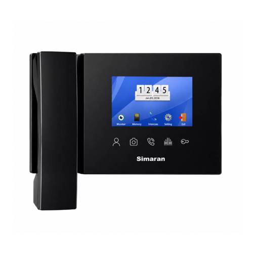آیفون تصویری سیماران 47TKM با حافظه 4.3 مشکی