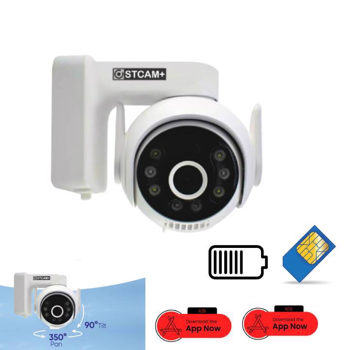 دوربین مداربسته سیمکارتی 4 مگاپیکسل مدل OSTCAM+ FLAMINGO