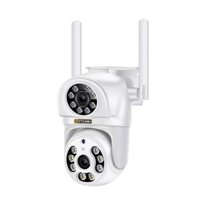 دوربین مداربسته دو لنز ضد آب +OSTCAM مدل SKY PIXEL 2*3MP