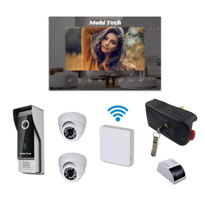 پکیج حرفه ای یک واحدی آیفون تصویری موبی تک