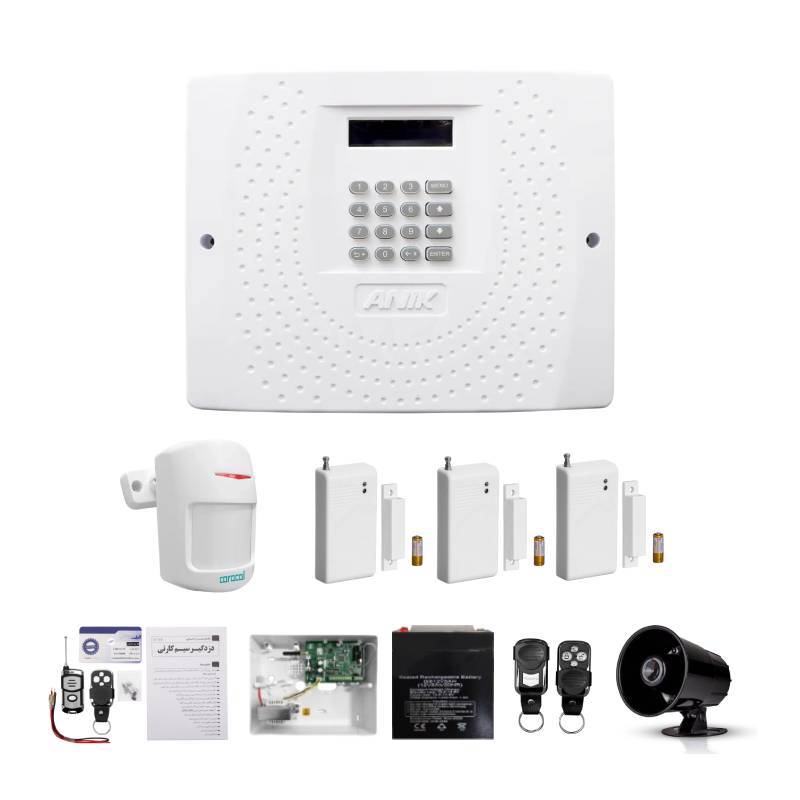 پکیج دزدگیر اماکن آنیک یک چشمی سه مگنت ECOMAX